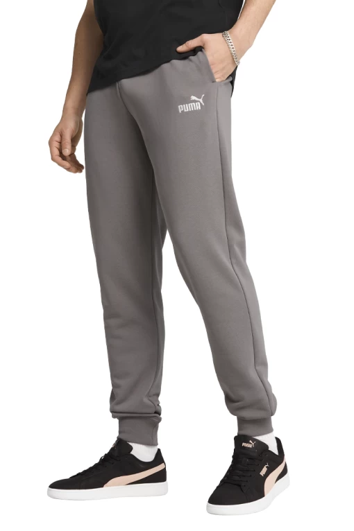 Спортивные штаны мужские PUMA ESS No. 1 Logo Sweatpants Cast Iron