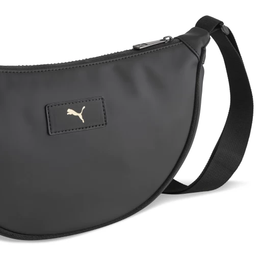 Сумка Unisex PUMA ESSENTIALS PU Half Moon Bag чорного кольору