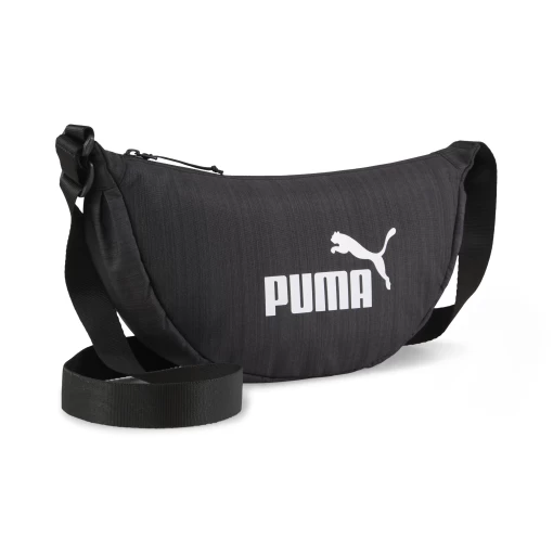 Сумка жіноча PUMA BASE Half Moon Bag чорного кольору