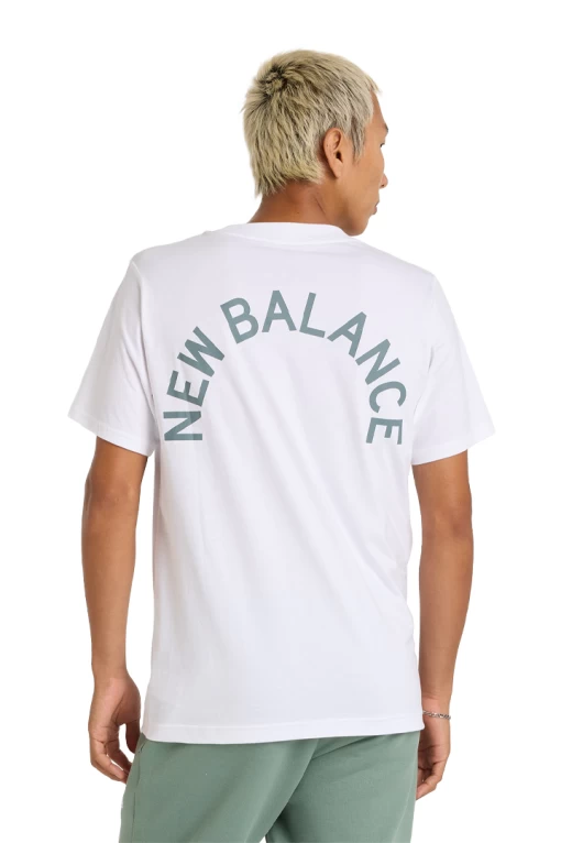 Футболка чоловіча New Balance Sport Arch Graphic білого кольору