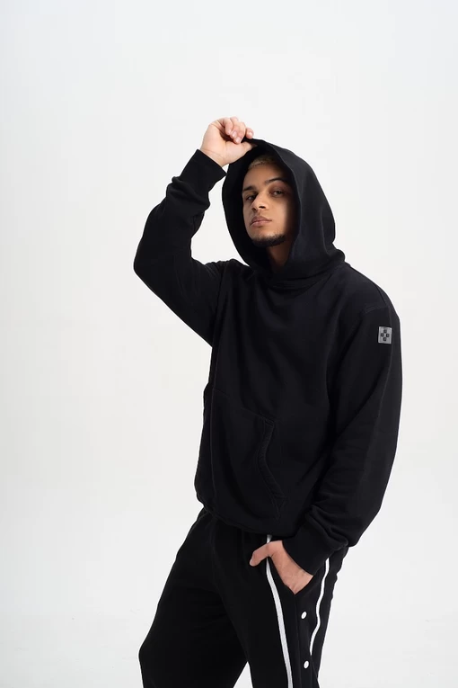 Худі FRND FOR FRIENDS Felix чорного кольору