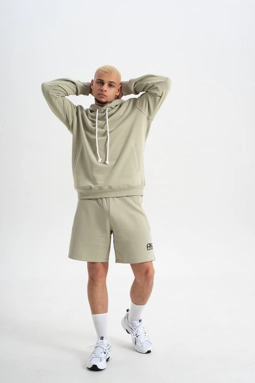 Худі з зав'язками FRND FOR FRIENDS Collar оливкового кольору