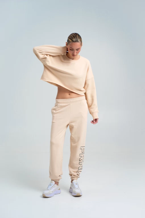 Штани FRND FOR FRIENDS Mia Pants світло-бежевого кольору