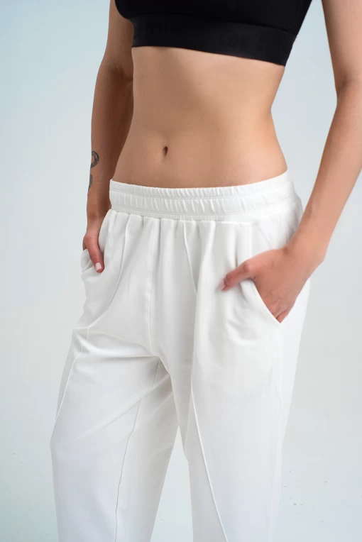 Штани FRND FOR FRIENDS Pretty молочного кольору