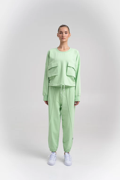 Штани FRND FOR FRIENDS Pretty фісташкового кольору