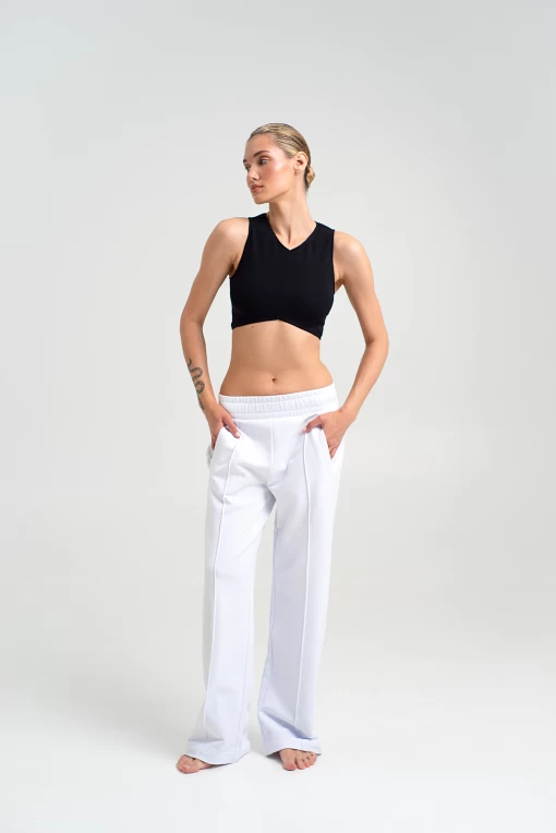 Штаны FRND FOR FRIENDS Dream белого цвета