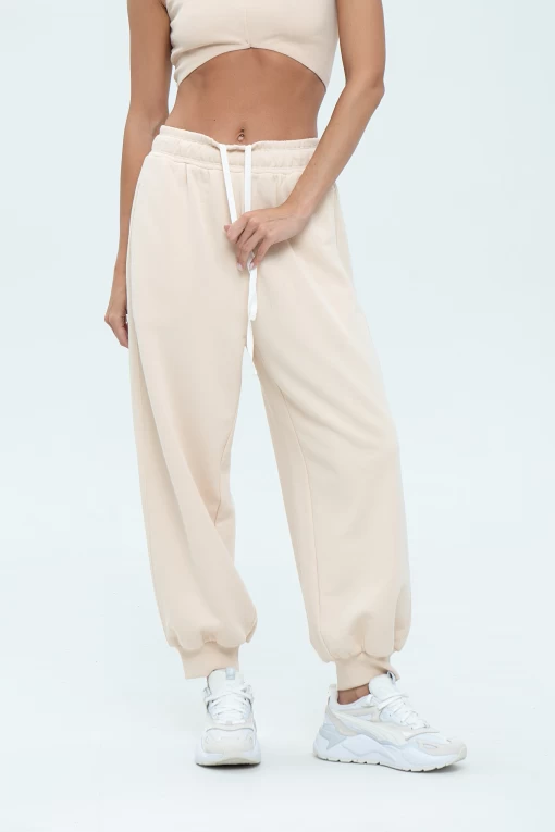 Штани FRND FOR FRIENDS Lucky Pants світло-бежевого кольору