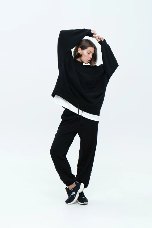 Штани FRND FOR FRIENDS Lucky Pants чорного кольору