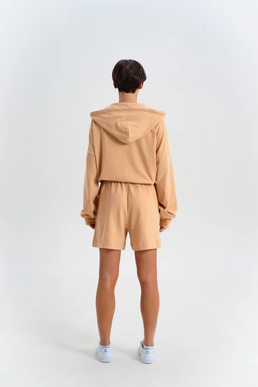 Шорты FRND FOR FRIENDS Fashion shorts бежевого цвета