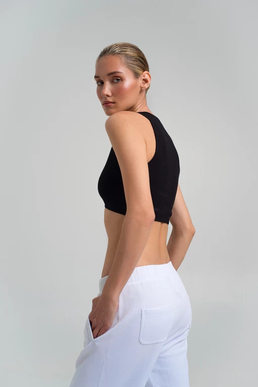 Топ FRND FOR FRIENDS Mini Top черного цвета