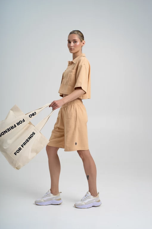 Шопер FRND FOR FRIENDS Shopper Bag молочного кольору