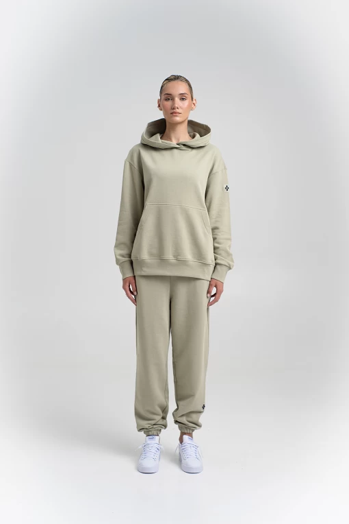 Худi FRND FOR FRIENDS Real hoodie оливкового кольору