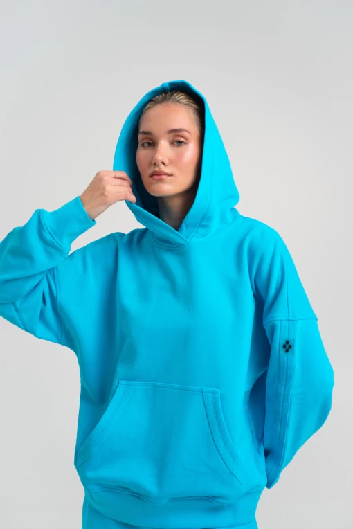 Худі FRND FOR FRIENDS Edition блакитного кольору