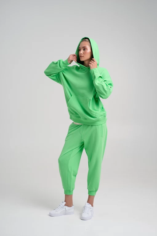 Худи FRND FOR FRIENDS Edition светло-зеленого цвета