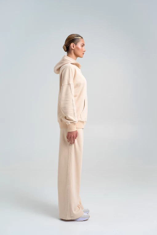 Худі FRND FOR FRIENDS Edition бежевого кольору