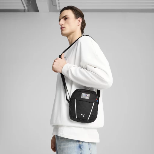 Сумка PUMA BMW MMS Portable Unisex черного цвета