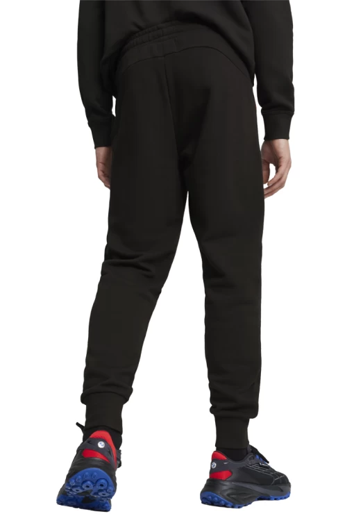Спортивные штаны мужские PUMA BMW MMS ESS+ PANTS FT черного цвета