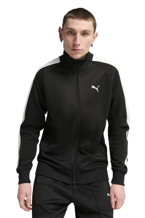 Олімпійка чоловіча PUMA T7 ALWAYS ON Track Jacket чорного кольору