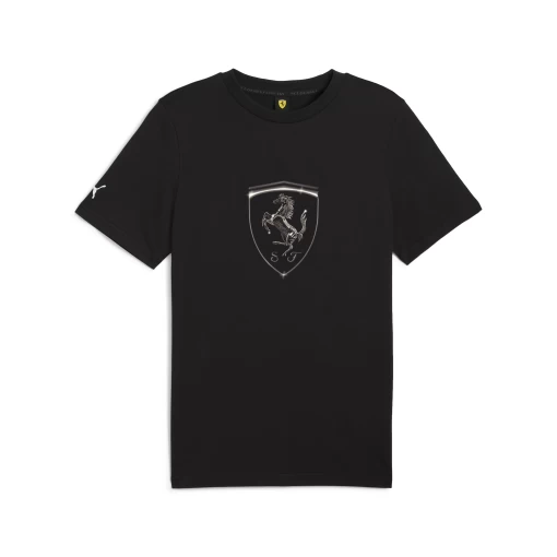 Футболка мужская PUMA Ferrari Race Tl Big Shield T черного цвета