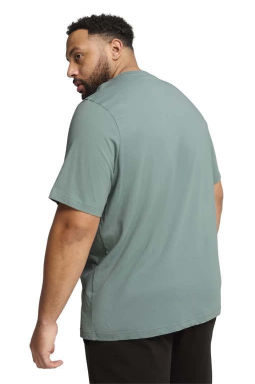 Футболка чоловіча PUMA ESS Small No. 1 Logo Tee Green Moon