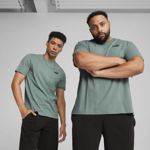 Футболка чоловіча PUMA ESS Small No. 1 Logo Tee Green Moon