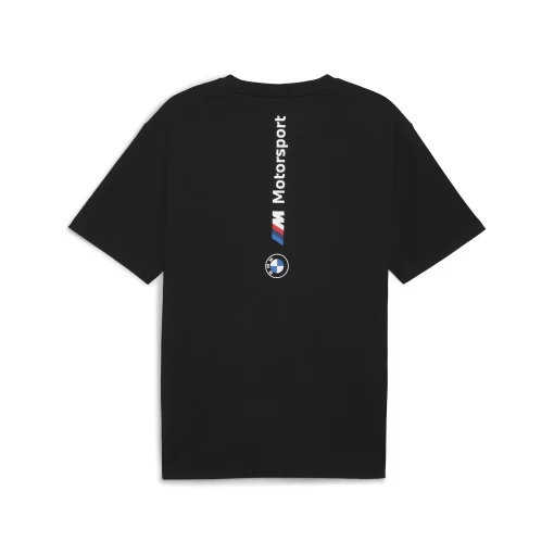 Футболка мужская BMW MMS ESS+ Logo Tee черного цвета