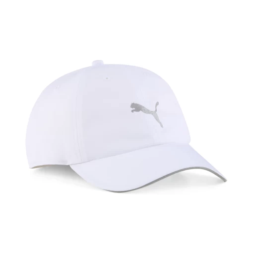 Кепка PUMA UNISEX RUNNING III BB Cap Unisex белого цвета