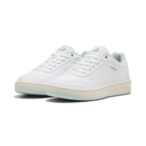 Кросівки жіночі PUMA Court Classy PUMA White-Peaceful Blue-PUMA Silver