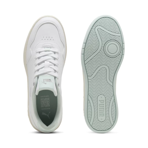 Кросівки жіночі PUMA Court Classy PUMA White-Peaceful Blue-PUMA Silver