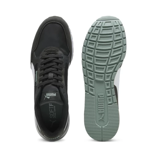 Кросівки чоловічі PUMA ST Runner v4 NL Black-PUMA White-Green Moon-Feather Gray