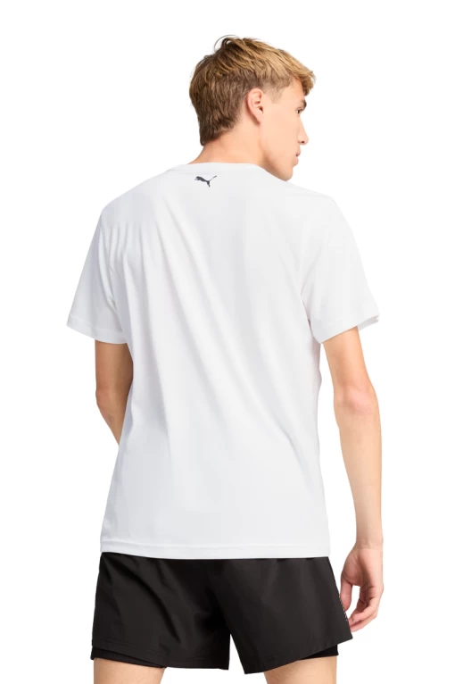 Футболка чоловіча PUMA GRAPHICS RUNNING ILLUSTRATIO PUMA White-Q2