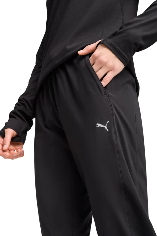 Спортивні штани жіночі PUMA RUN VELOCITY TAPERED PANT W чорного кольору