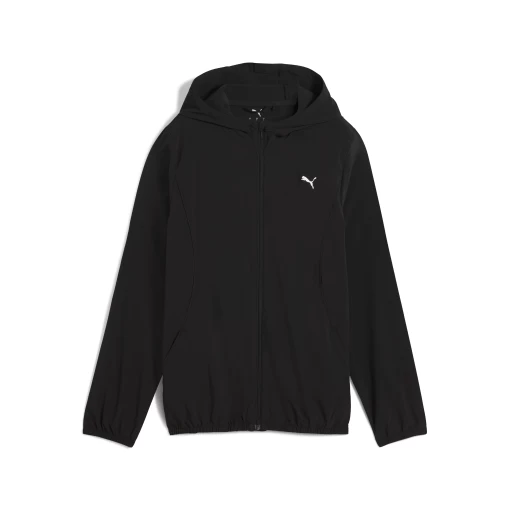 Спортивная женская куртка PUMA RUN VELOCITY WOVEN JACKET W черного цвета