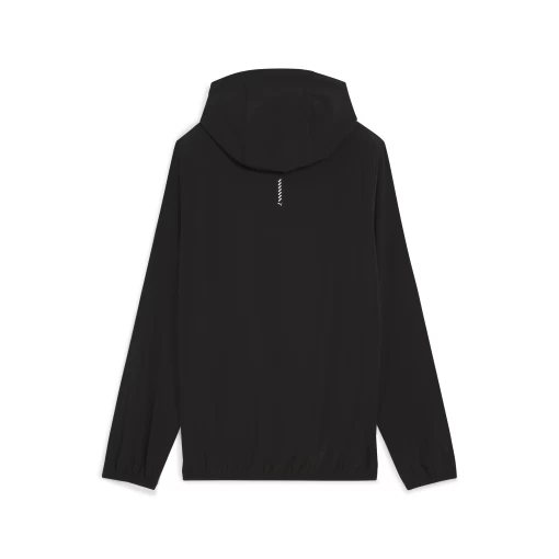 Спортивная женская куртка PUMA RUN VELOCITY WOVEN JACKET W черного цвета