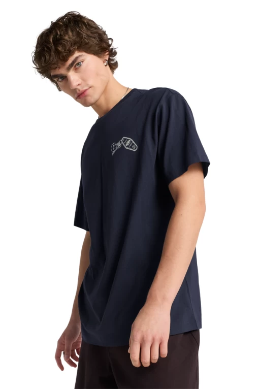 Футболка мужская PUMA GRAPHICS Hotel Relaxed Tee New Navy