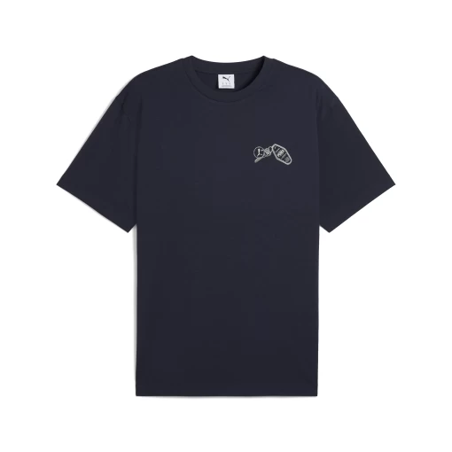 Футболка мужская PUMA GRAPHICS Hotel Relaxed Tee New Navy