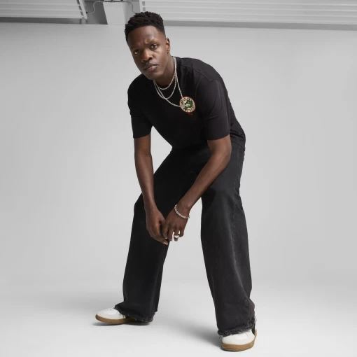 Футболка чоловіча PUMA GRAPHICS Super Puma Tee PUMA Black