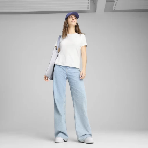Футболка жіноча PUMA HER Tee білого кольору