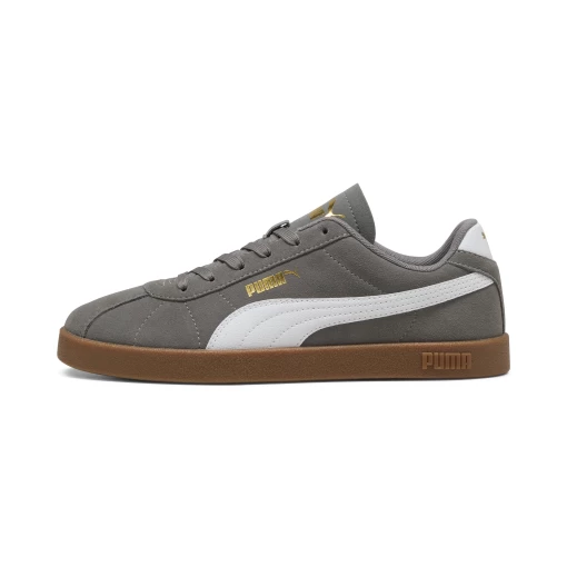 Кроссовки мужские PUMA Puma Club II Cast Iron-PUMA White серого цвета