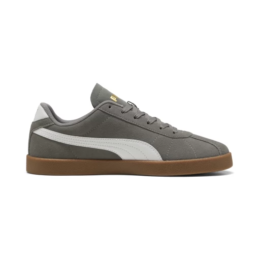 Кроссовки мужские PUMA Puma Club II Cast Iron-PUMA White серого цвета