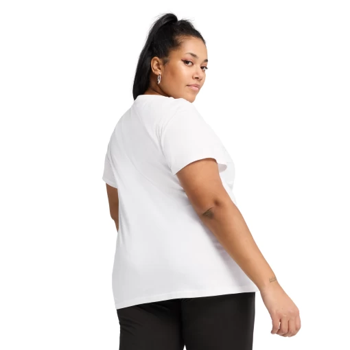 Футболка жіноча PUMA ESS No. 1 Logo Tee білого кольору