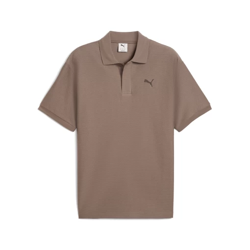 Поло PUMA PREMIUM ESS Jacquard Polo Unisex Totally Taupe