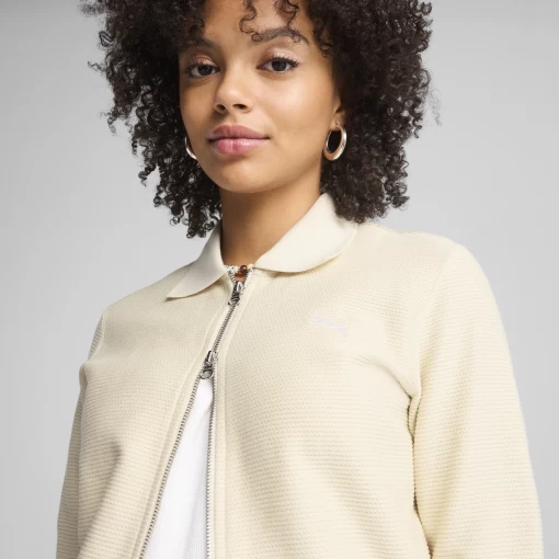 Олимпийка жіноча PUMA PREMIUM ESS Cardigan Alpine Snow