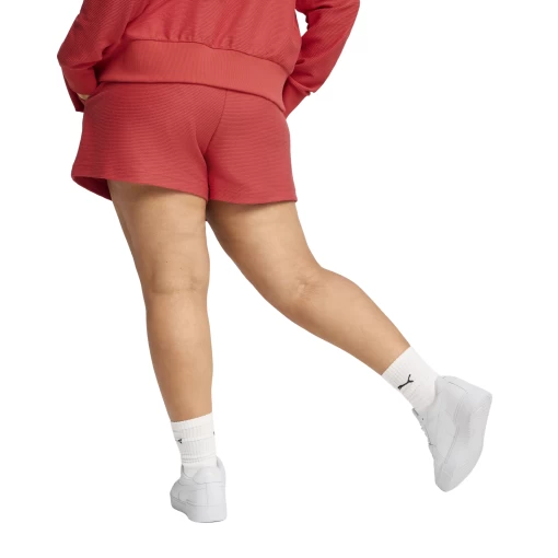 Спортивні шорти жіночі PUMA PREMIUM ESS A-Line Shorts Red Fire