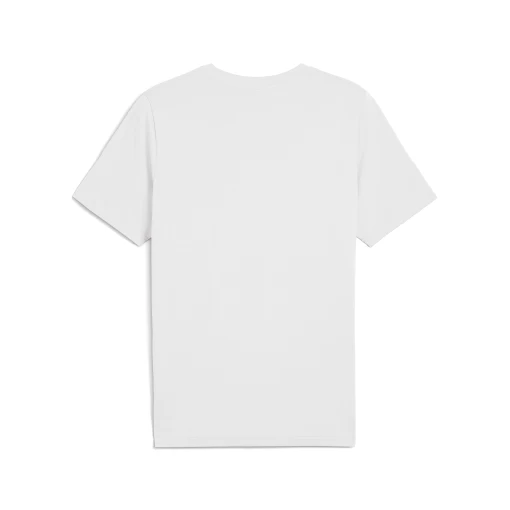 Футболка чоловіча PUMA GRAPHICS Puma Wording Tee білого кольору