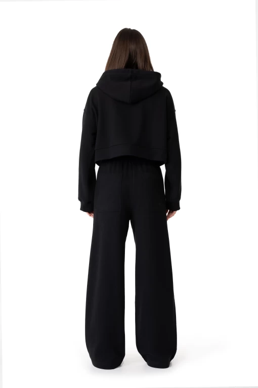 Зіп-худі FRND FOR FRIENDS Kris жіноче чорного кольору