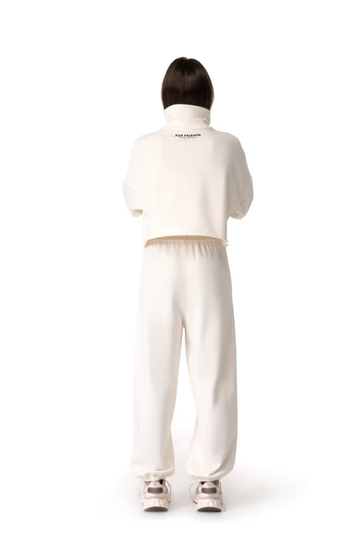 Свитшот FRND FOR FRIENDS женский Naomi молочного цвета