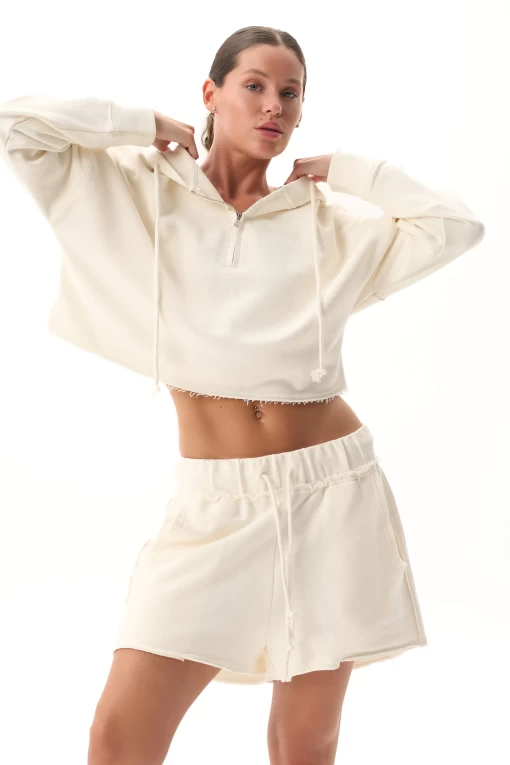 Худи FRND FOR FRIENDS Mirra женское молочного цвета