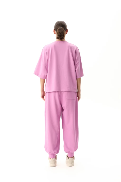 Футболка FRND FOR FRIENDS Woman лавандово-розового цвета