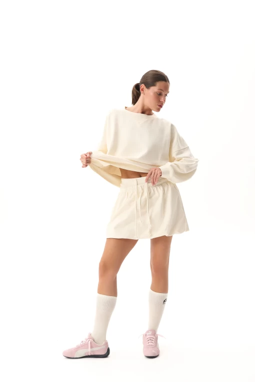 Світшот FRND FOR FRIENDS Kenzo молочного кольору